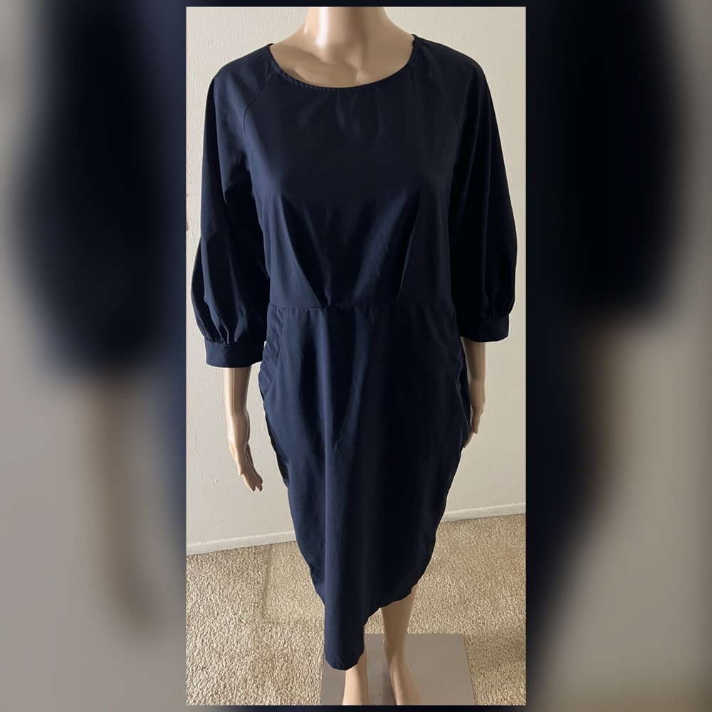 Blue dress